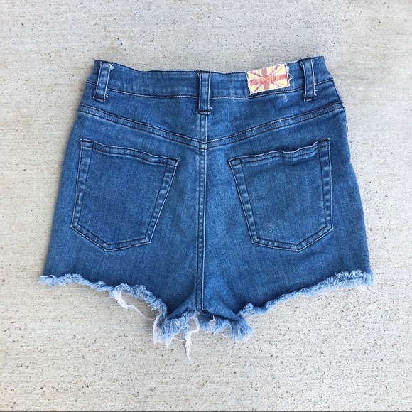 High Rise Shorts Sz 27 - Picture 2 of 4